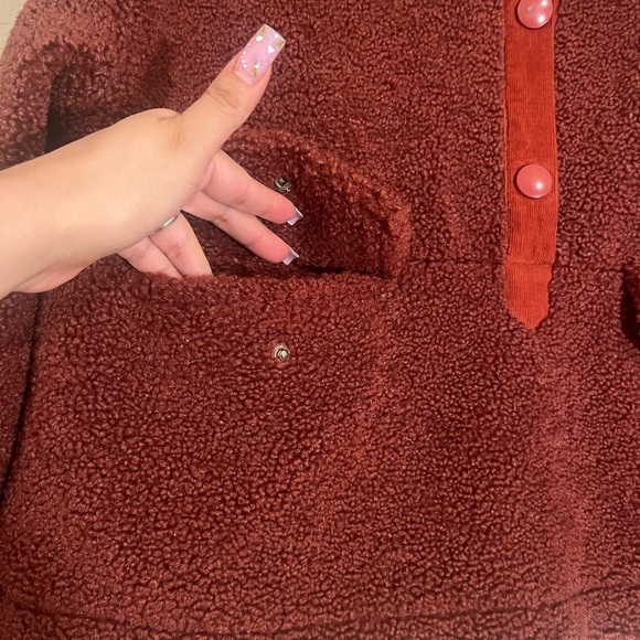 House Of Sunny Teddy Pullover Jacket size S - Picture 9 of 10